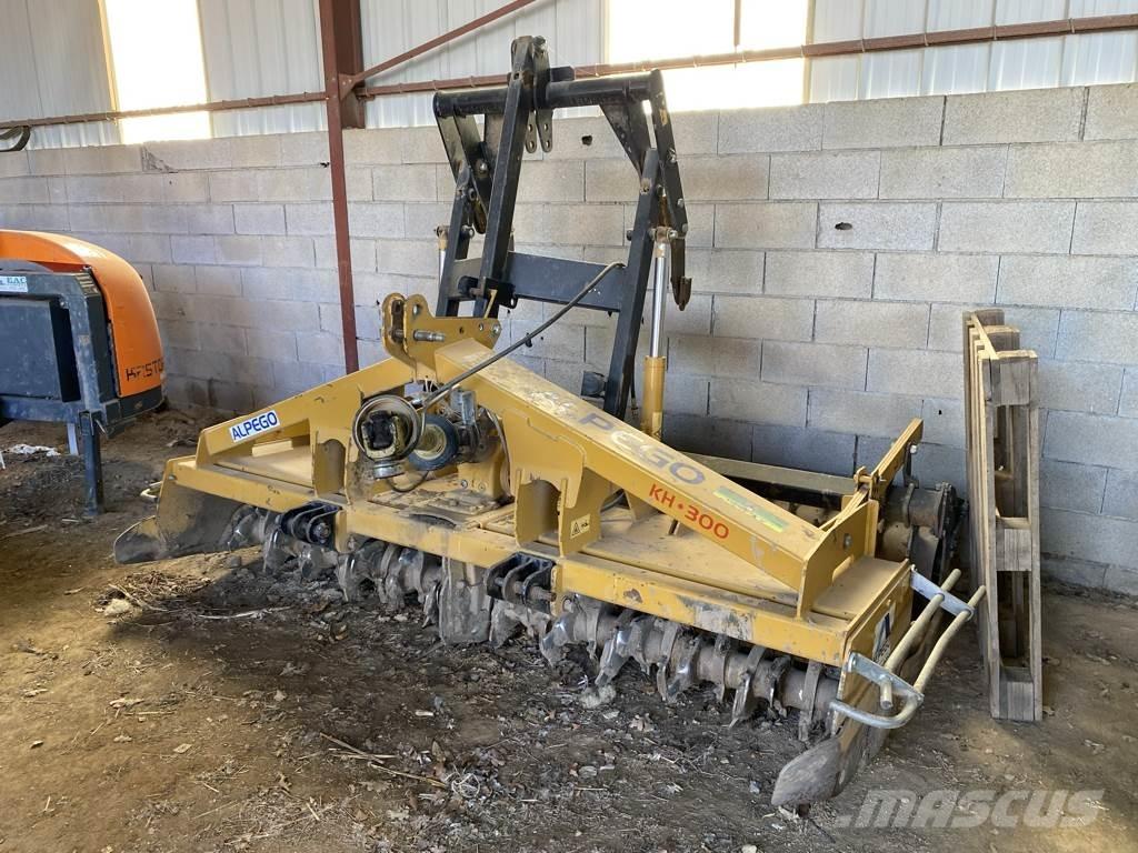 Alpego KH 300 R Kardánhajtású ekék és Forgó-boronák