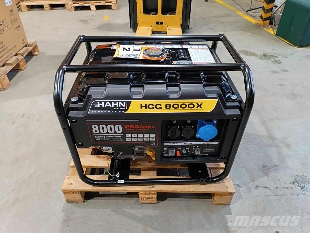  Hahn & Sohn HGG 8000 X Benzin Áramfejlesztők