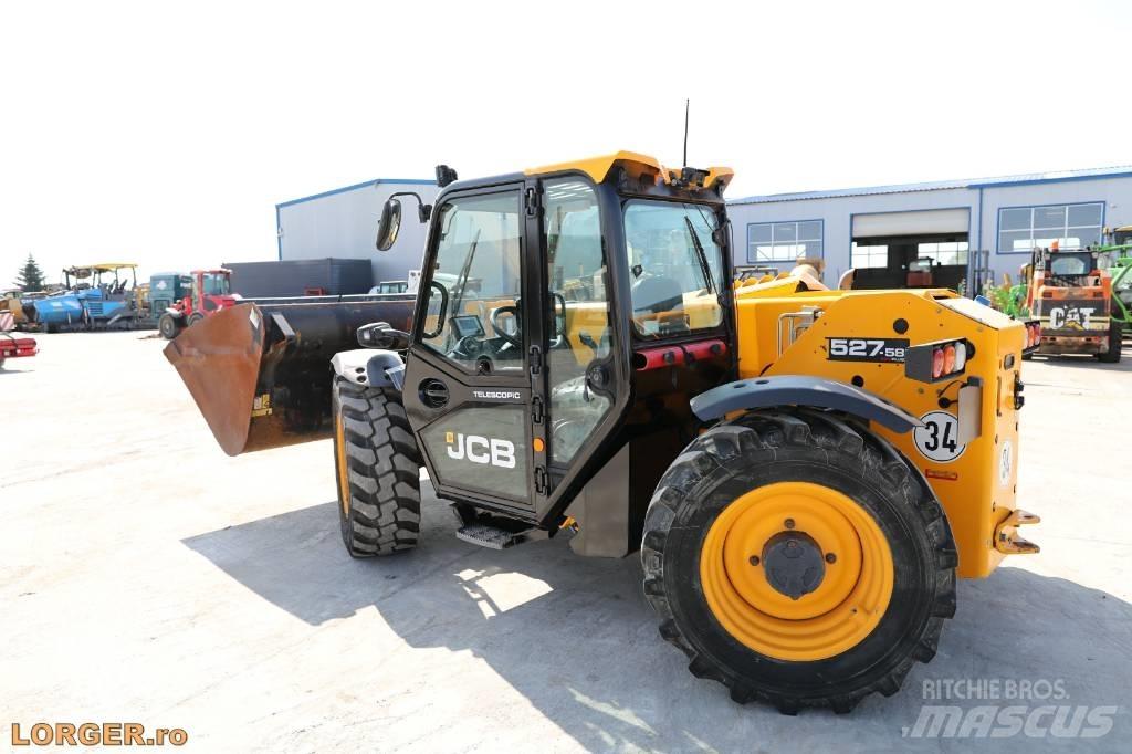 JCB 527-58 Agri Teleszkópos mezőgazdasági rakodók