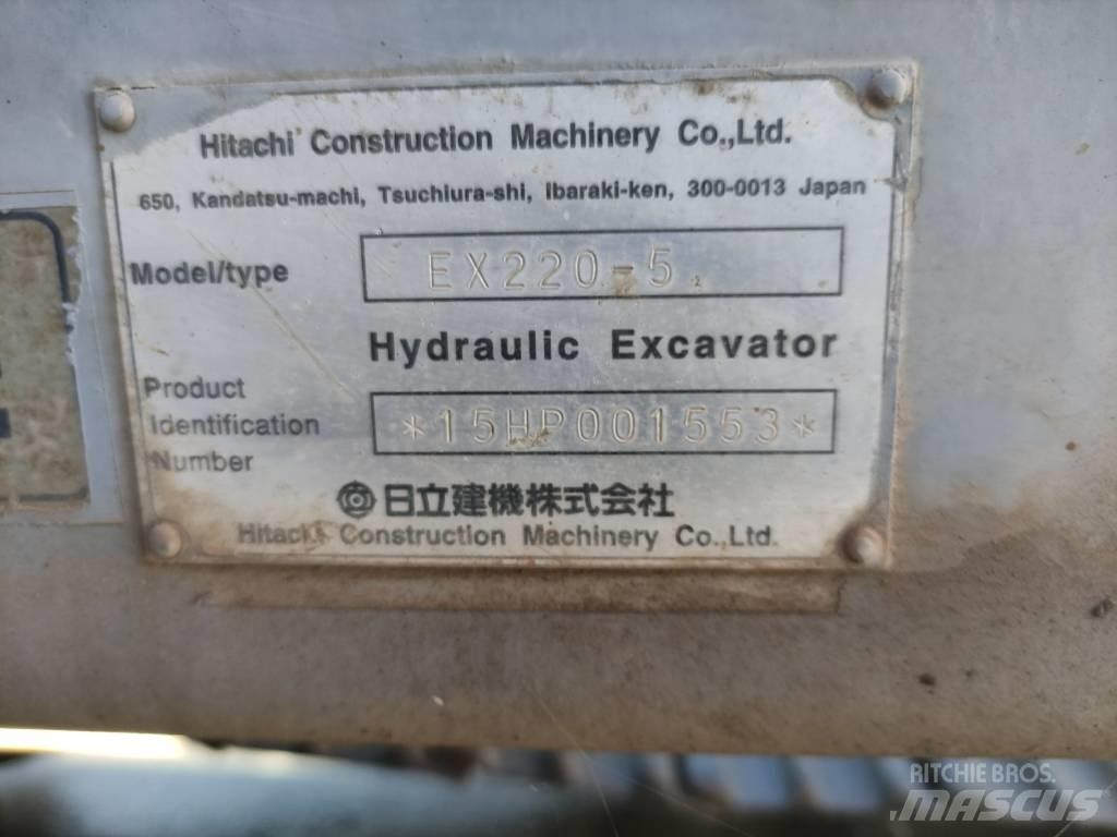 Hitachi EX 220-5 Lánctalpas kotrók