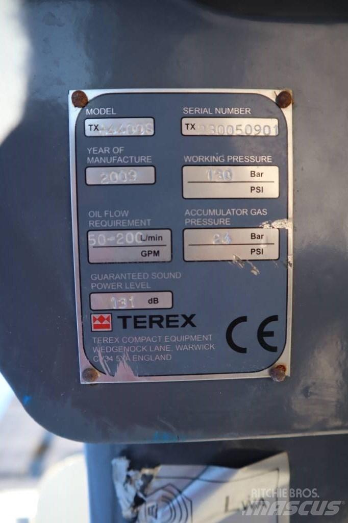 Terex TXH4400 Fejtőgépek