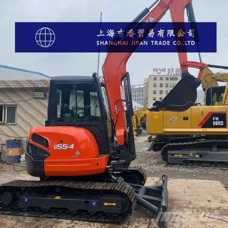 Kubota U 55-4 Mini kotrók < 7t