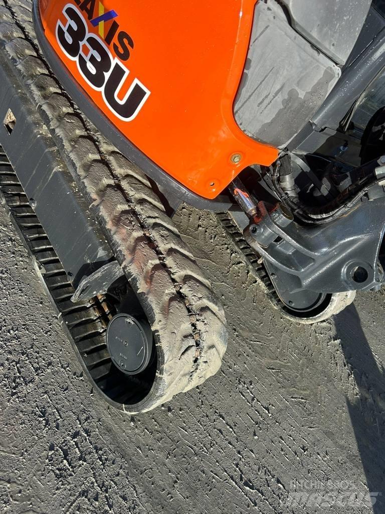 Hitachi ZX 33 U-5 Mini kotrók < 7t
