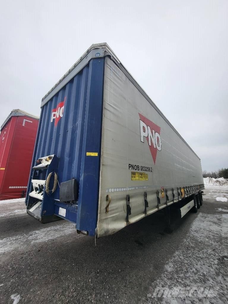 Krone Curtain HP Elhúzható ponyvás félpótkocsik