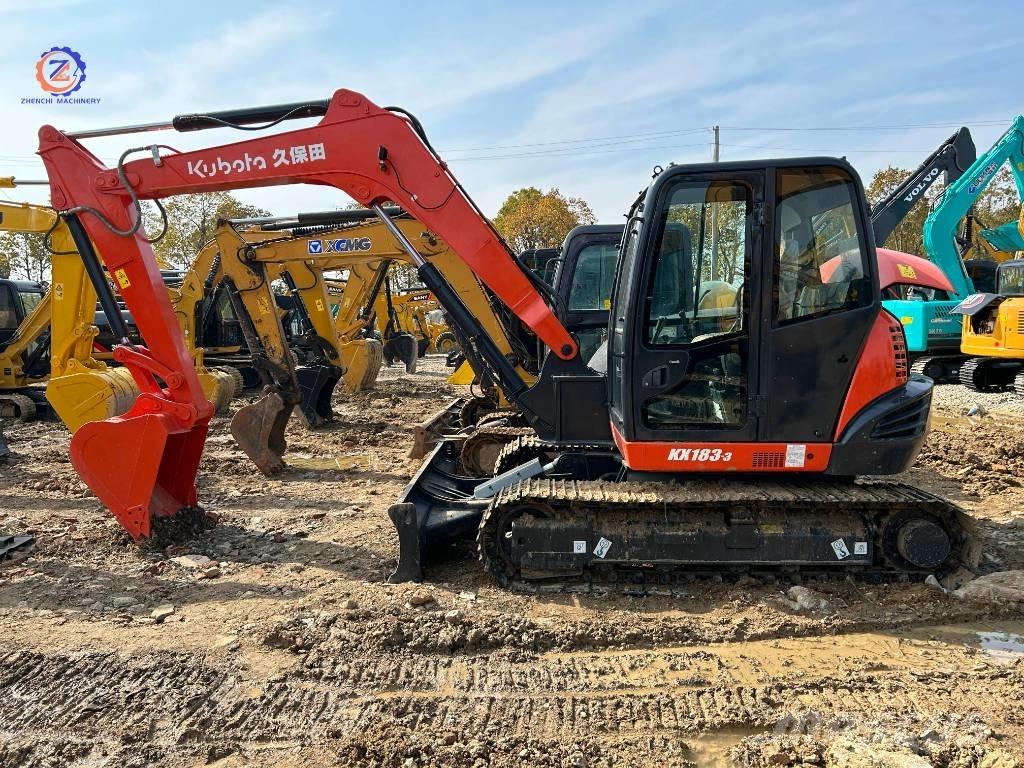 Kubota KX 183-3 Mini kotrók < 7t