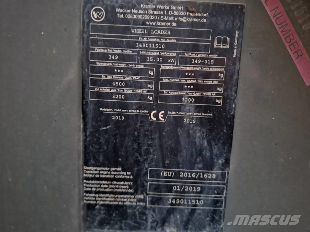 Kramer 5065 Gumikerekes homlokrakodók