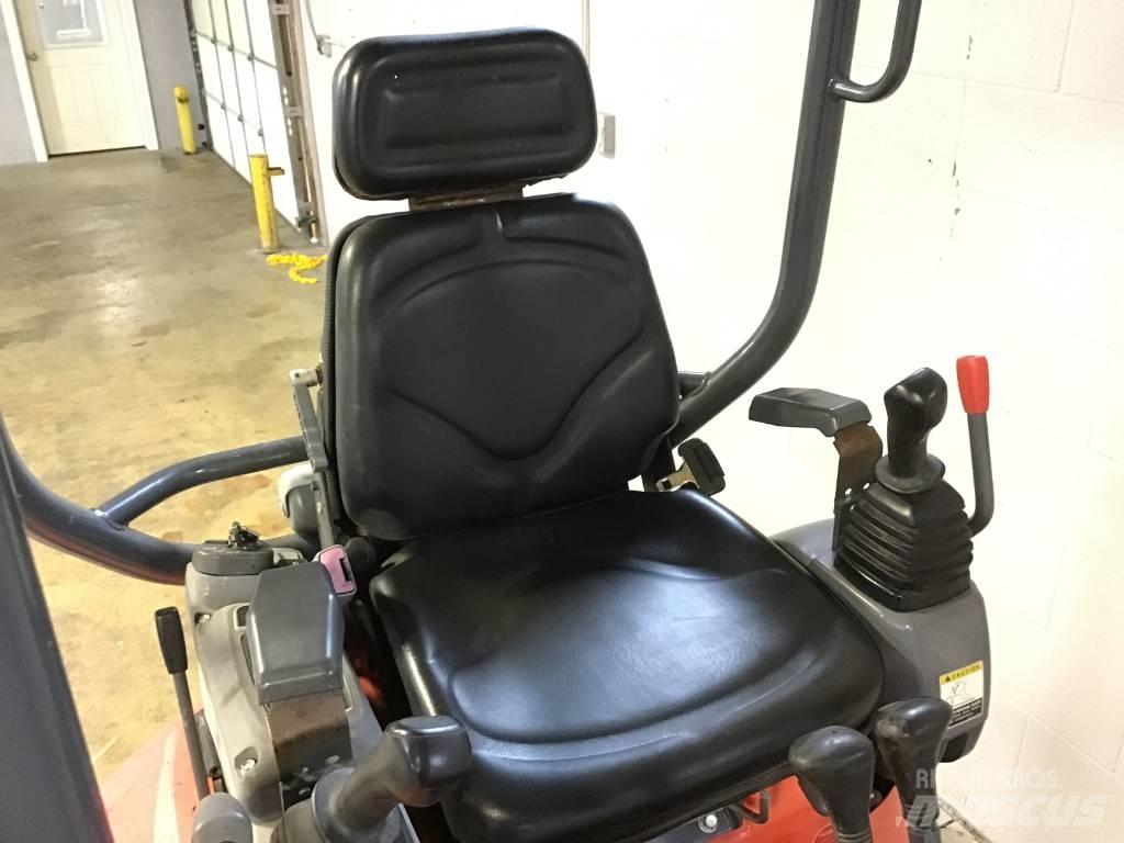 Kubota U 17 Mini kotrók < 7t