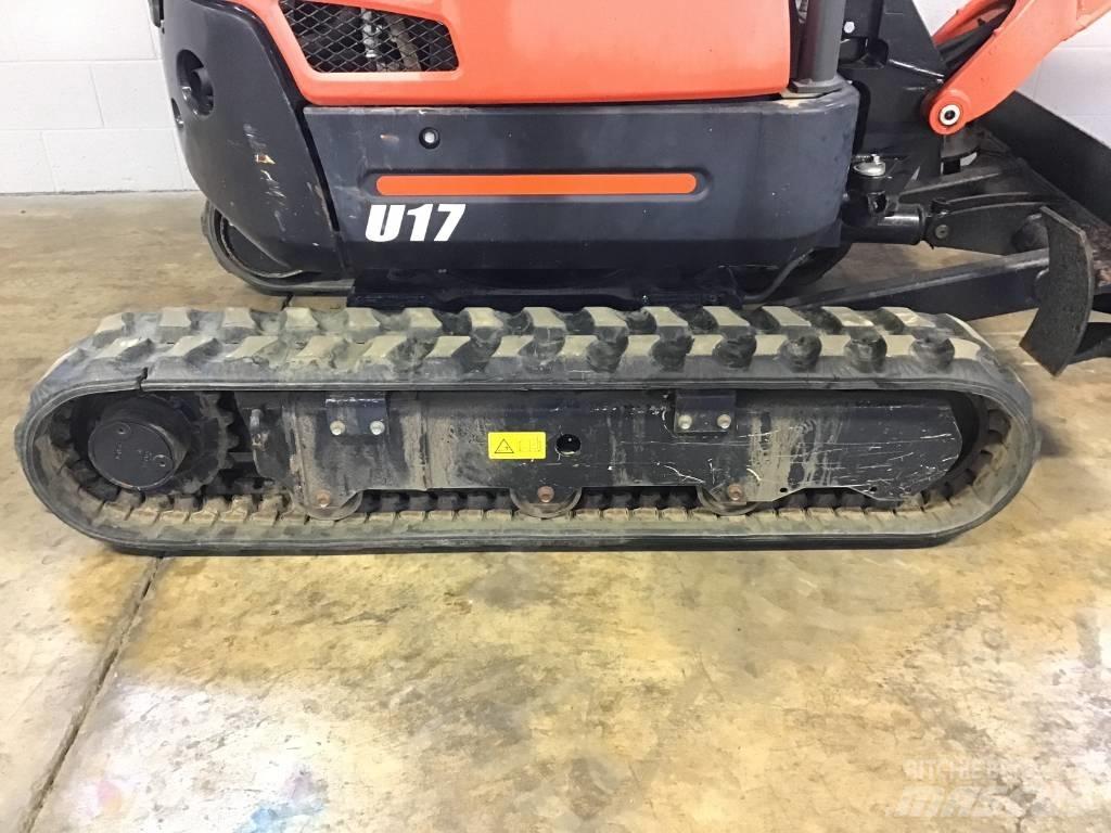 Kubota U 17 Mini kotrók < 7t