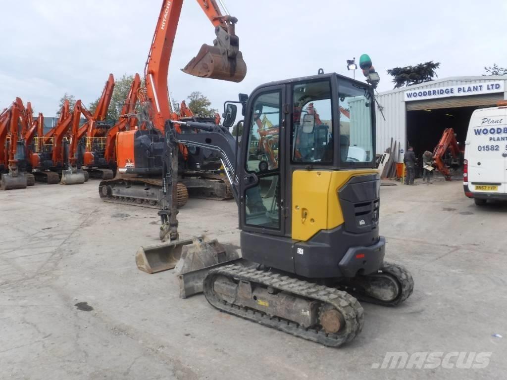 Volvo ECR 25 D Mini kotrók < 7t