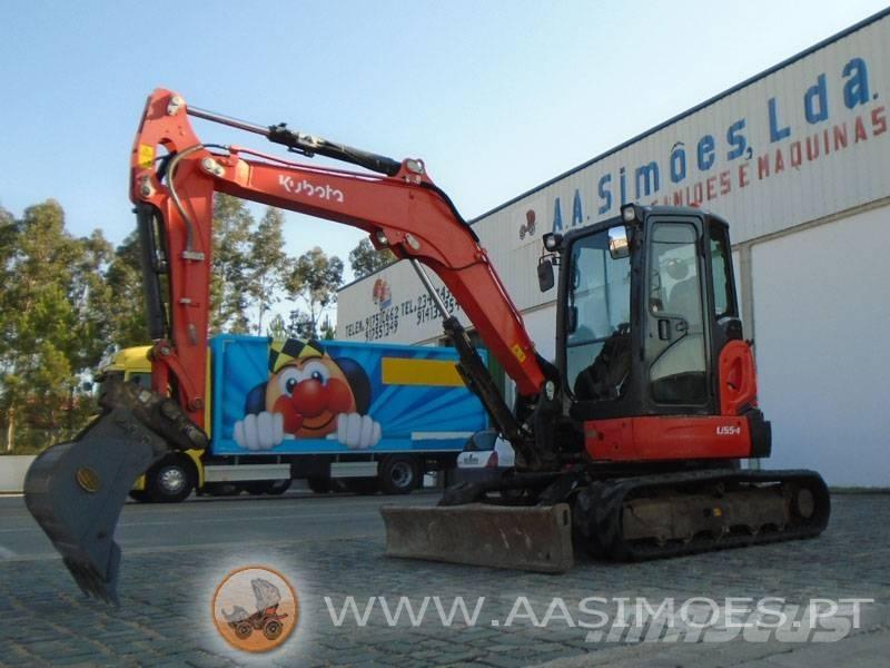 Kubota U 55-4 Mini kotrók < 7t
