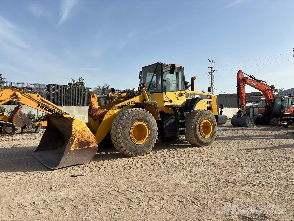 Komatsu WA 380-6 Gumikerekes homlokrakodók