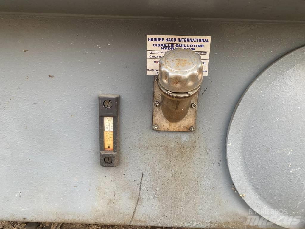  guillotine haco 3006 Heggesztő berendezések