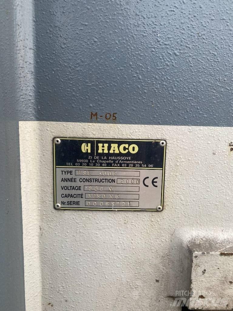  guillotine haco 3006 Heggesztő berendezések