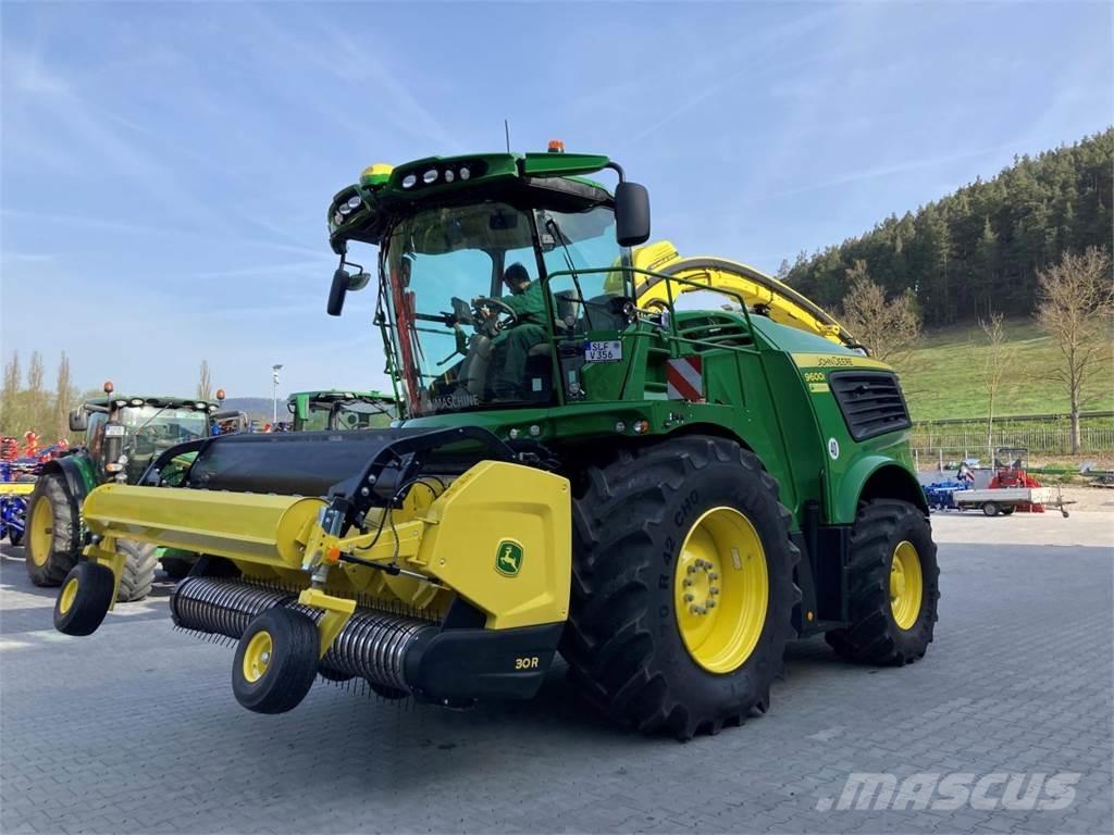 John Deere 9600i Önjáró szecskázók