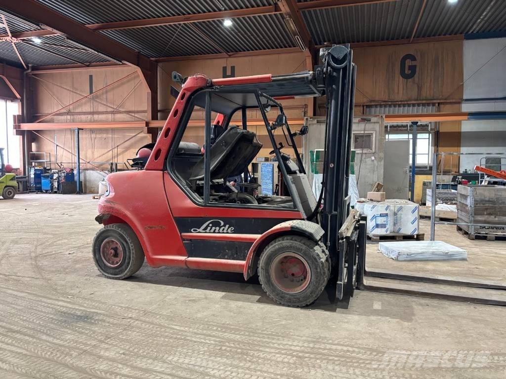 Linde H 80 T 900 Gázüzemű targoncák