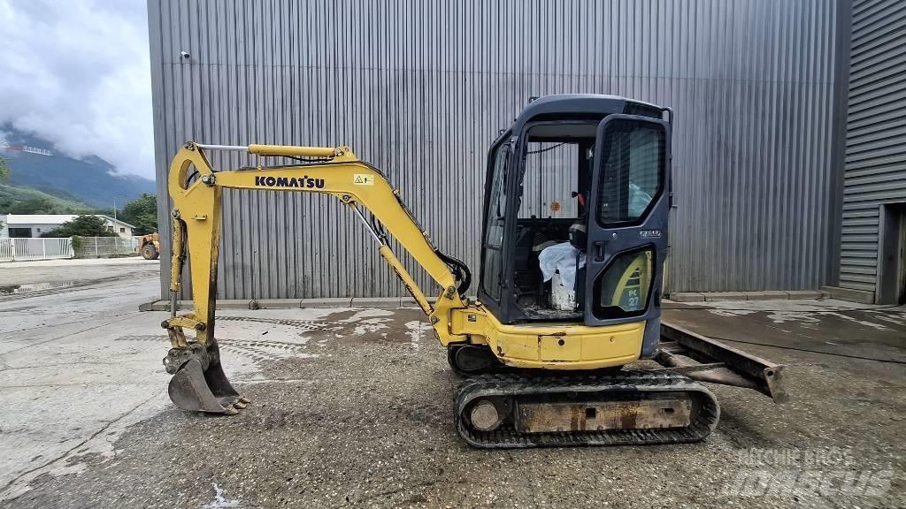 Komatsu PC27MR Mini kotrók < 7t