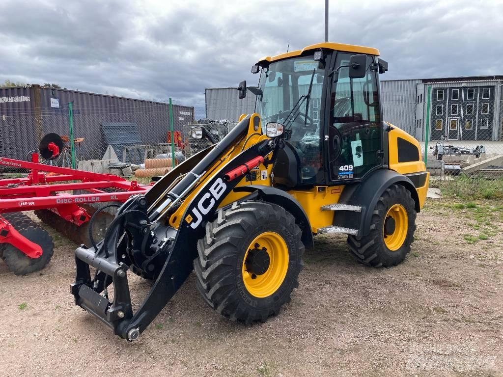 JCB 409 Gumikerekes homlokrakodók