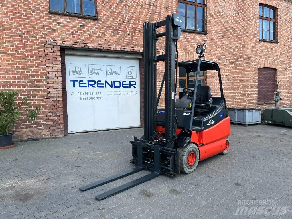 Linde E25 H Elektromos targoncák