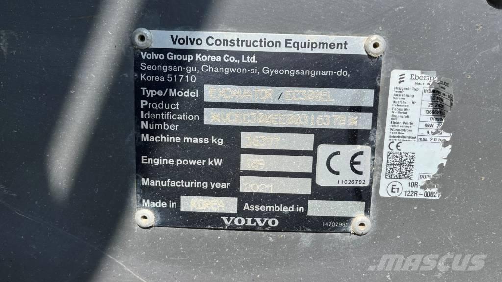 Volvo EC300EL Lánctalpas kotrók