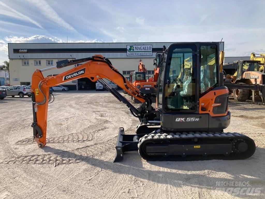 Develon DX 55 R-7 Mini kotrók < 7t