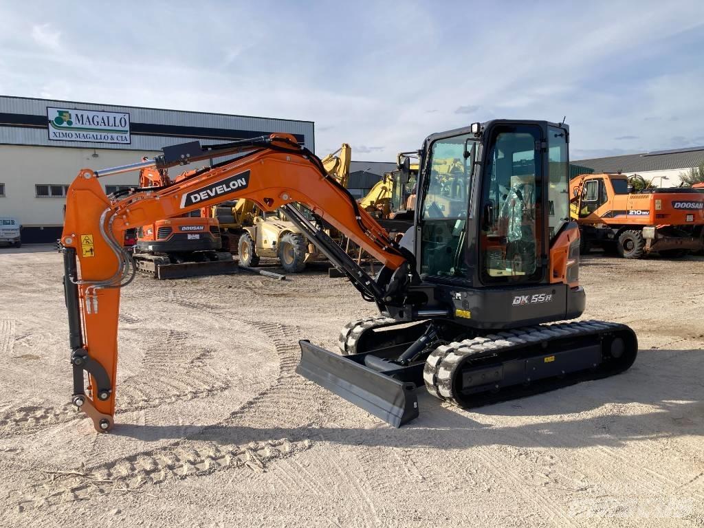 Develon DX 55 R-7 Mini kotrók < 7t
