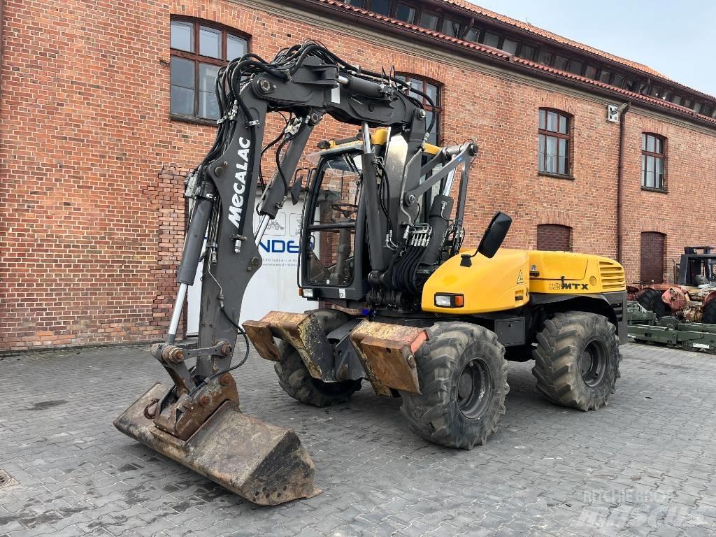 Mecalac 12 M TX Gumikerekes kotrók