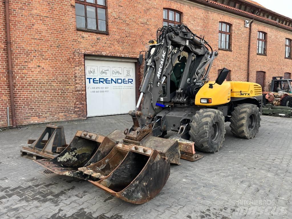 Mecalac 12 M TX Gumikerekes kotrók