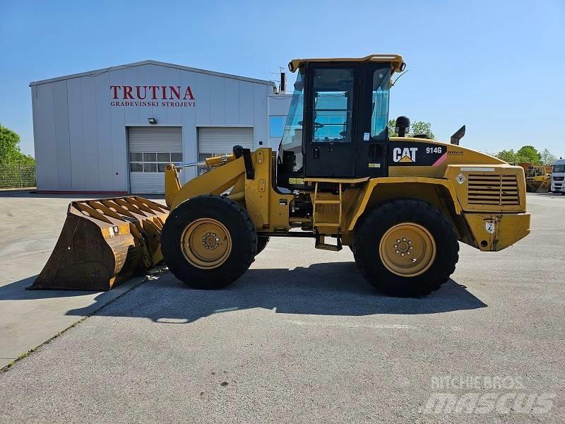 CAT 914 G Gumikerekes homlokrakodók