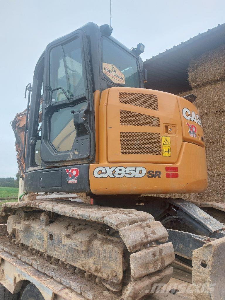 CASE CX85SRD Közepes (midi) kotrók 7 t - 12 t