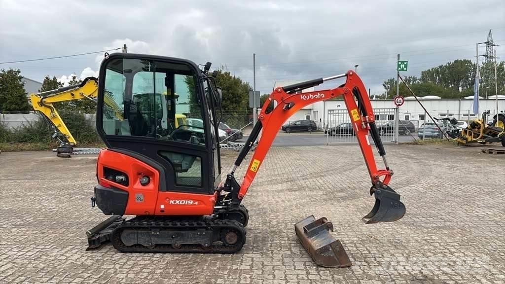 Kubota KX019-4 Mini kotrók < 7t