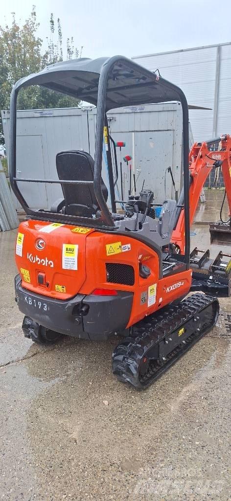 Kubota KX 019-4 Mini kotrók < 7t