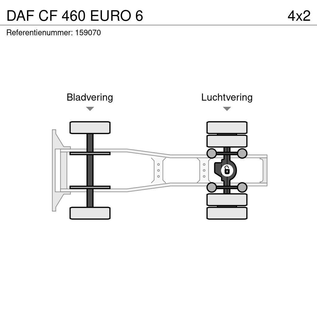 DAF CF 460 EURO 6 Nyergesvontatók
