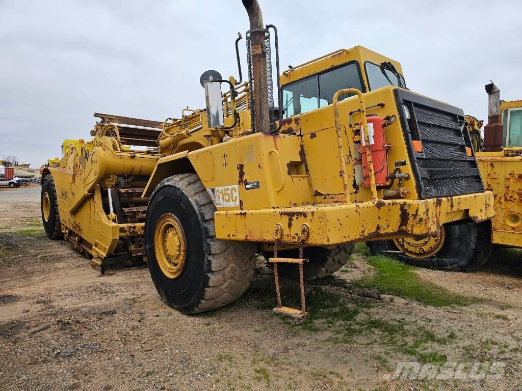 CAT 615 C II Földnyesők (szkréperek)
