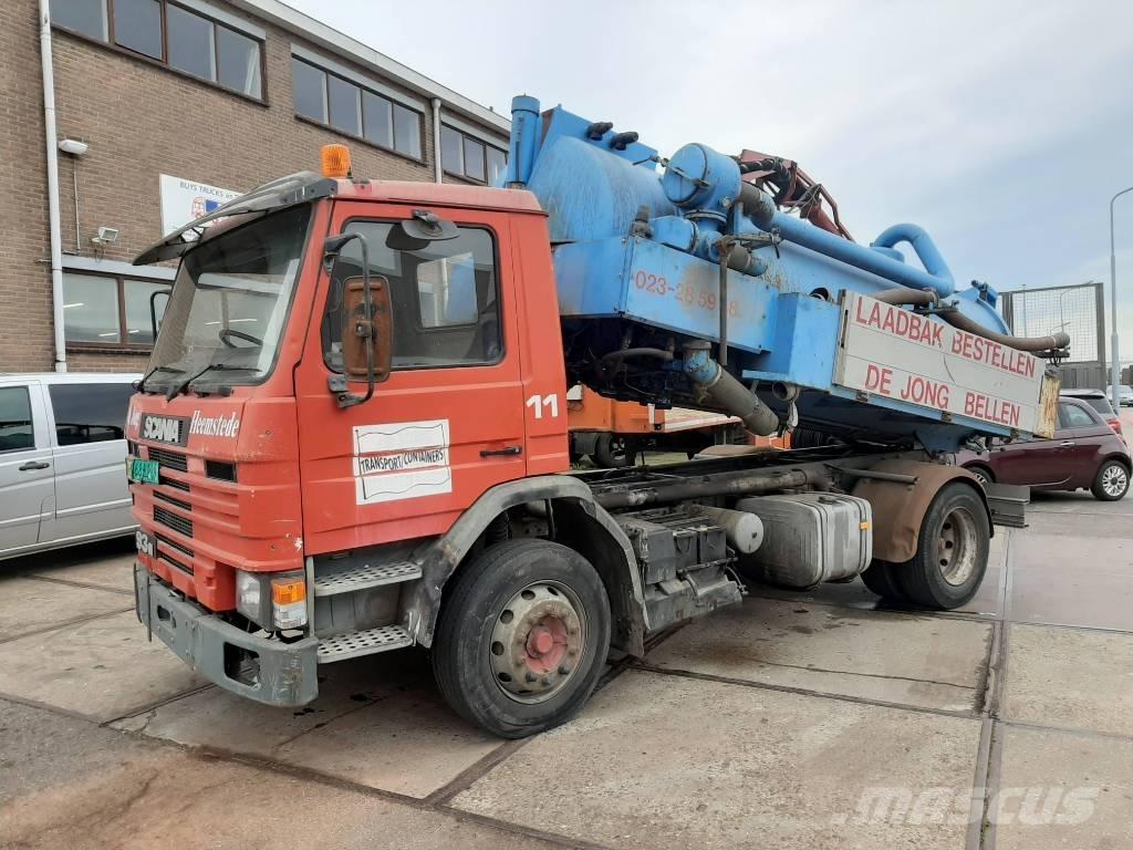 Scania kolkenzuiger Vákuum teherautok