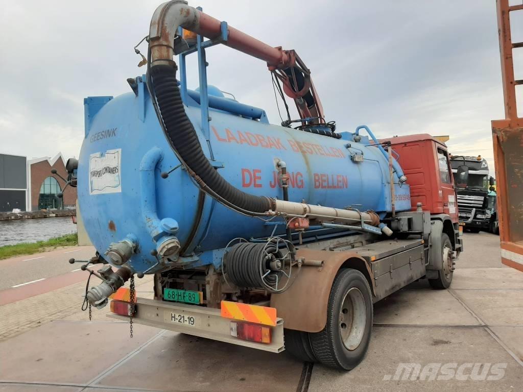 Scania kolkenzuiger Vákuum teherautok