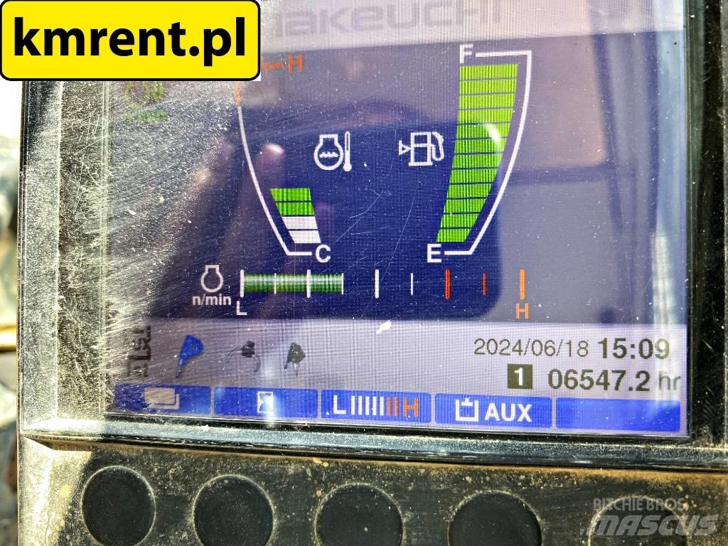 Takeuchi TB280FR Mini kotrók < 7t