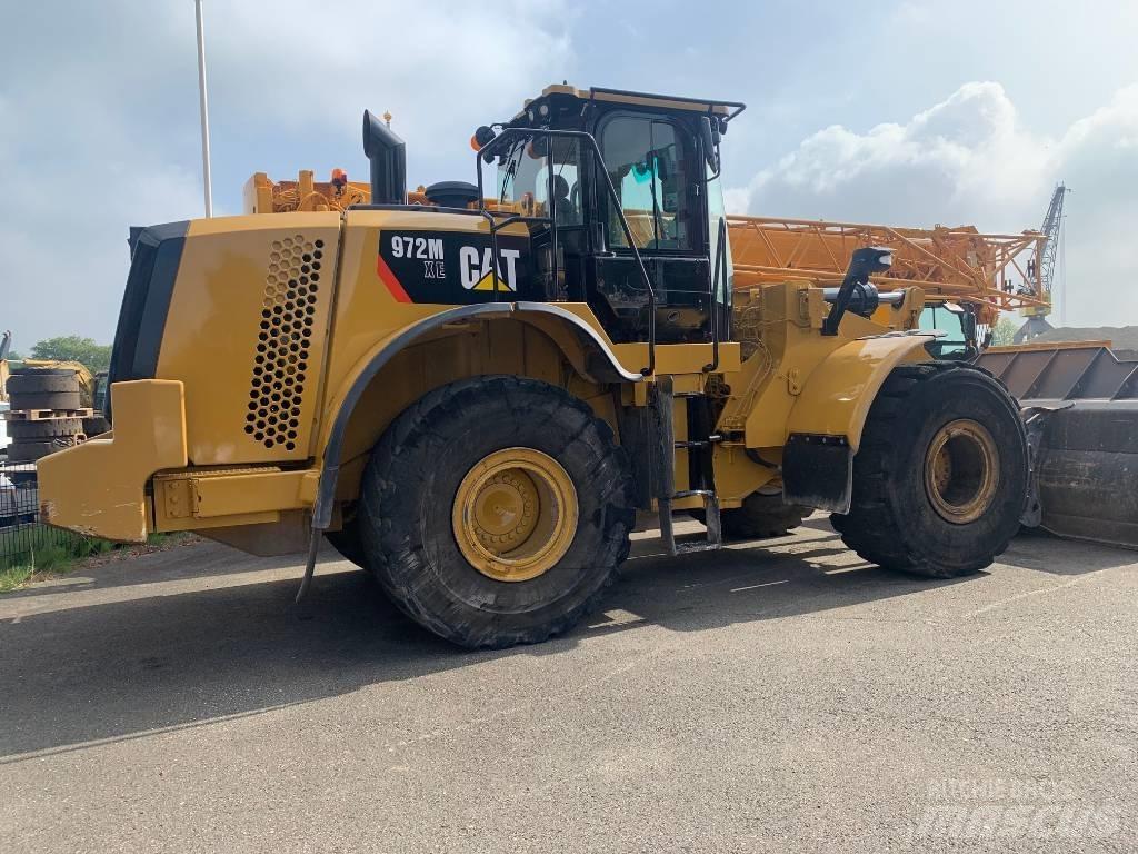 CAT 972MXE Gumikerekes homlokrakodók