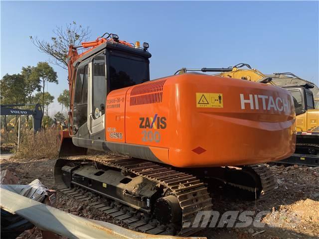 Hitachi zx200 Lánctalpas kotrók