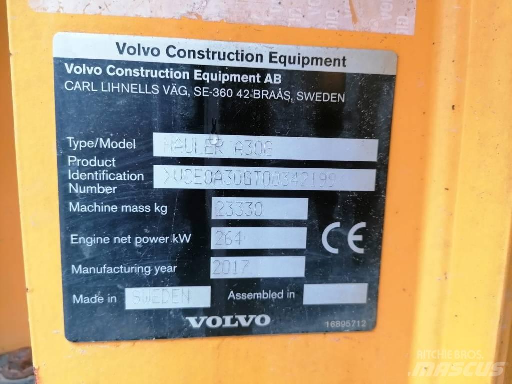 Volvo A 30 G Csuklósdömperek