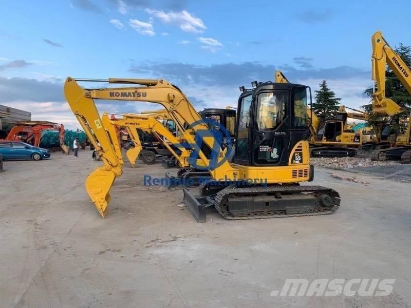 Komatsu PC 55 MR Mini kotrók < 7t
