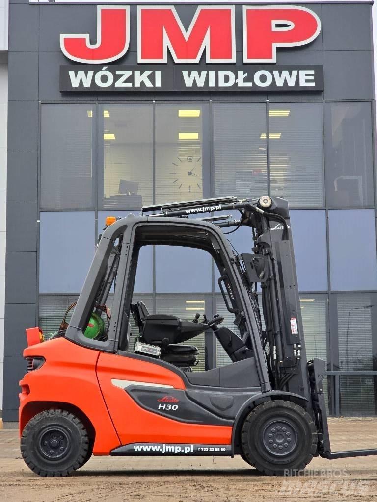 Linde H30T-01 Gázüzemű targoncák