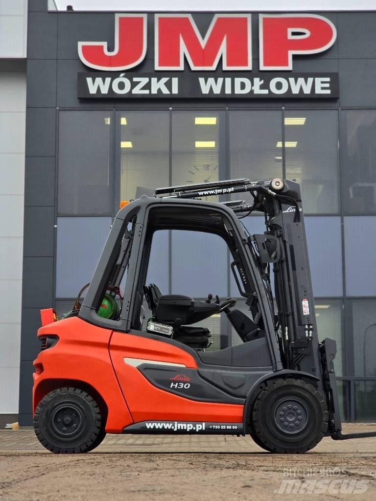 Linde H30T-01 Gázüzemű targoncák