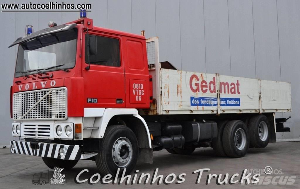 Volvo F10 Platós / Ponyvás teherautók
