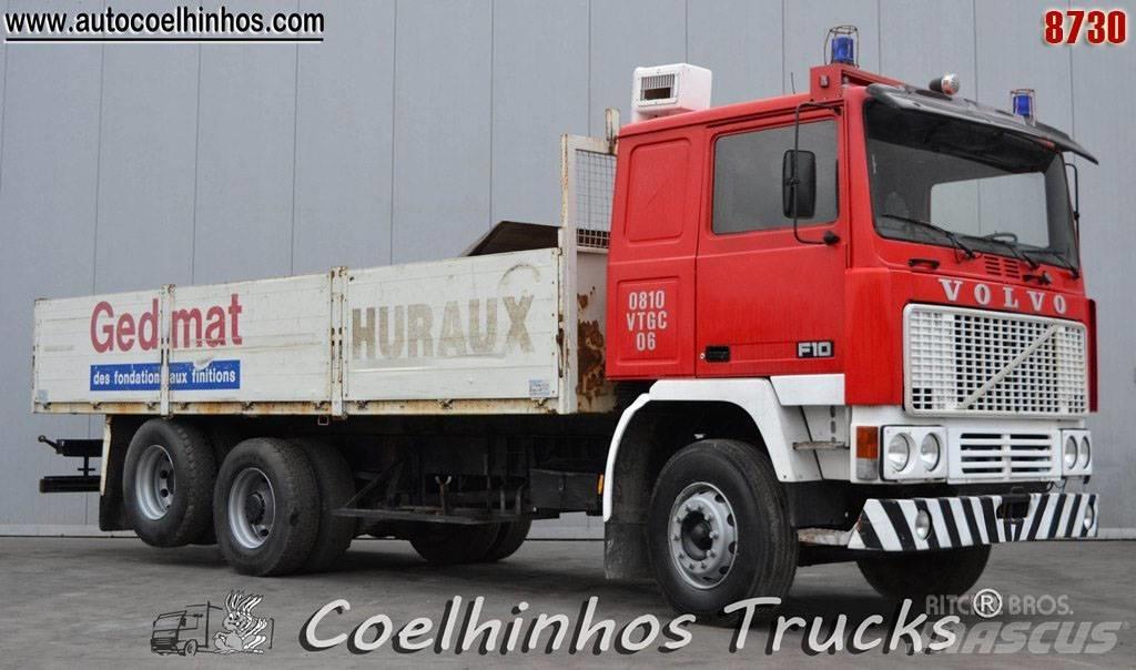 Volvo F10 Platós / Ponyvás teherautók