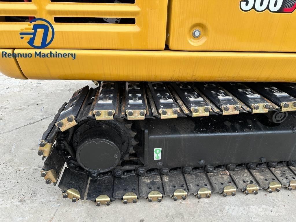 CAT 306E with rubber Mini kotrók < 7t