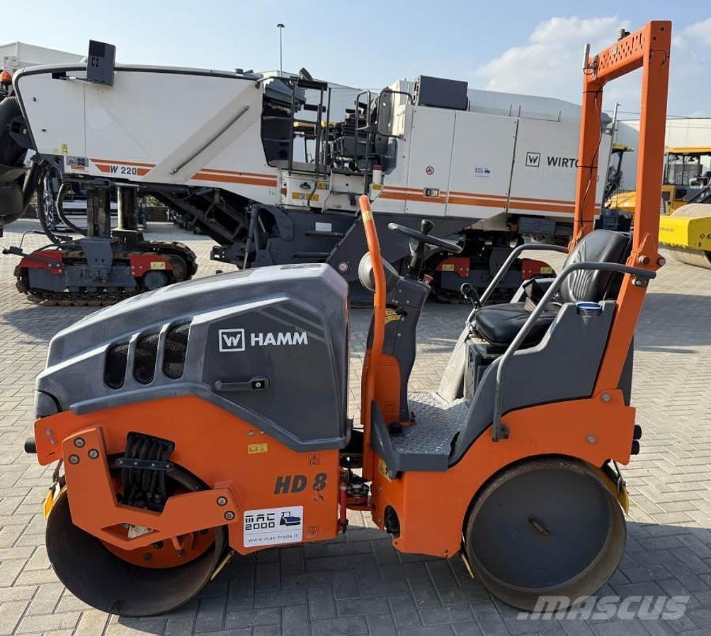 Hamm HD 8 VV Ikerdobos hengerek
