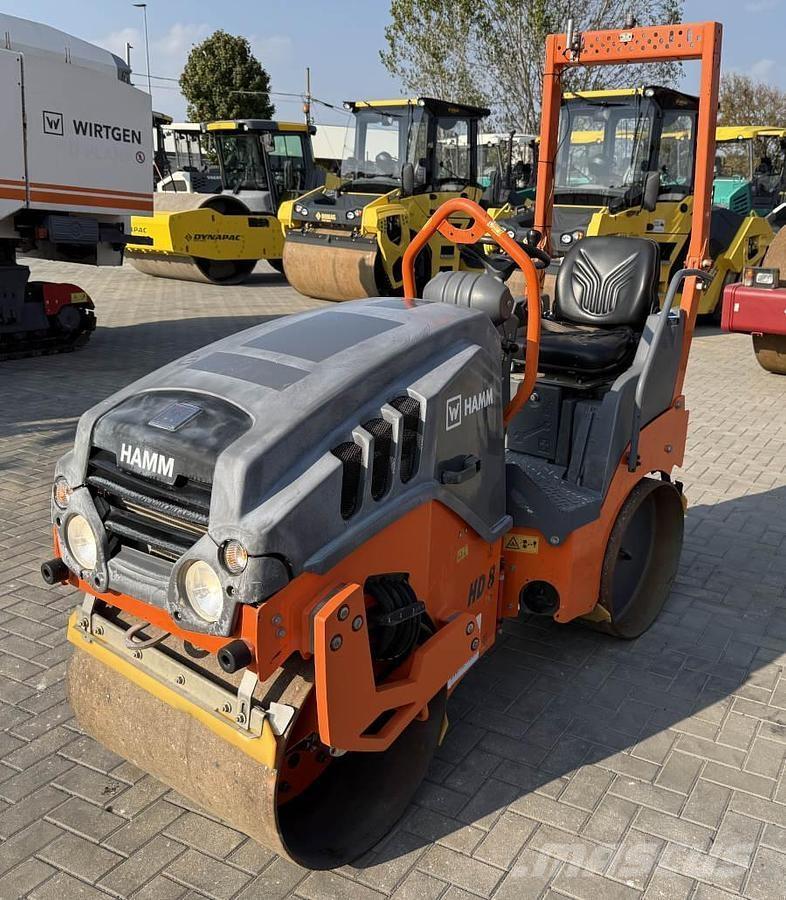 Hamm HD 8 VV Ikerdobos hengerek