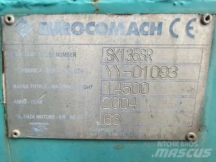 Kobelco SK135SR Speciális kotrók