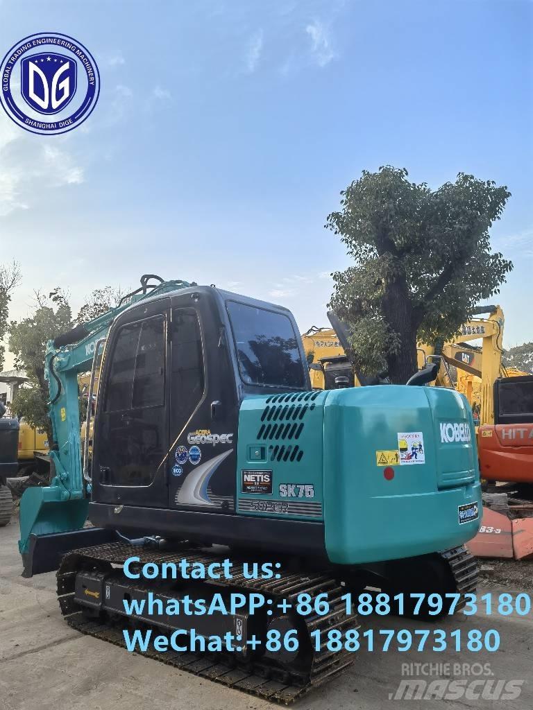 Kobelco SK75-8 Lánctalpas kotrók