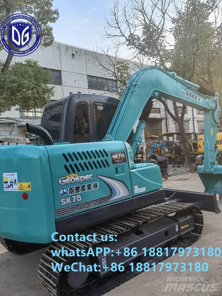 Kobelco SK75-8 Lánctalpas kotrók